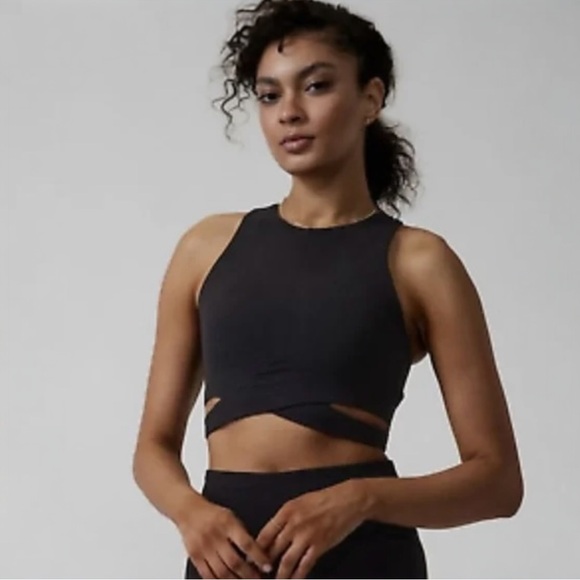 Athleta Tops - Athleta Black Crop Top